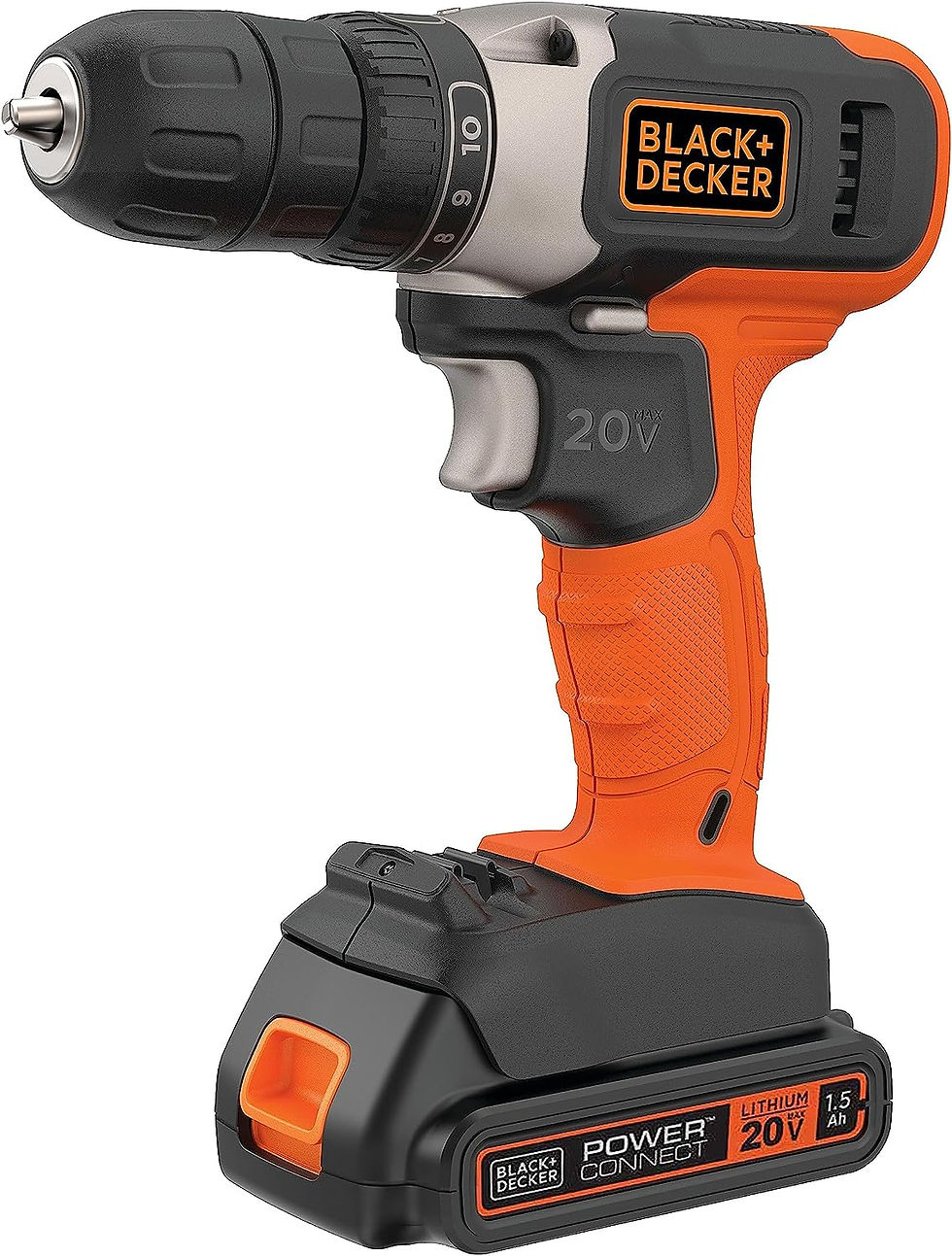 A Black and Decker Drill.