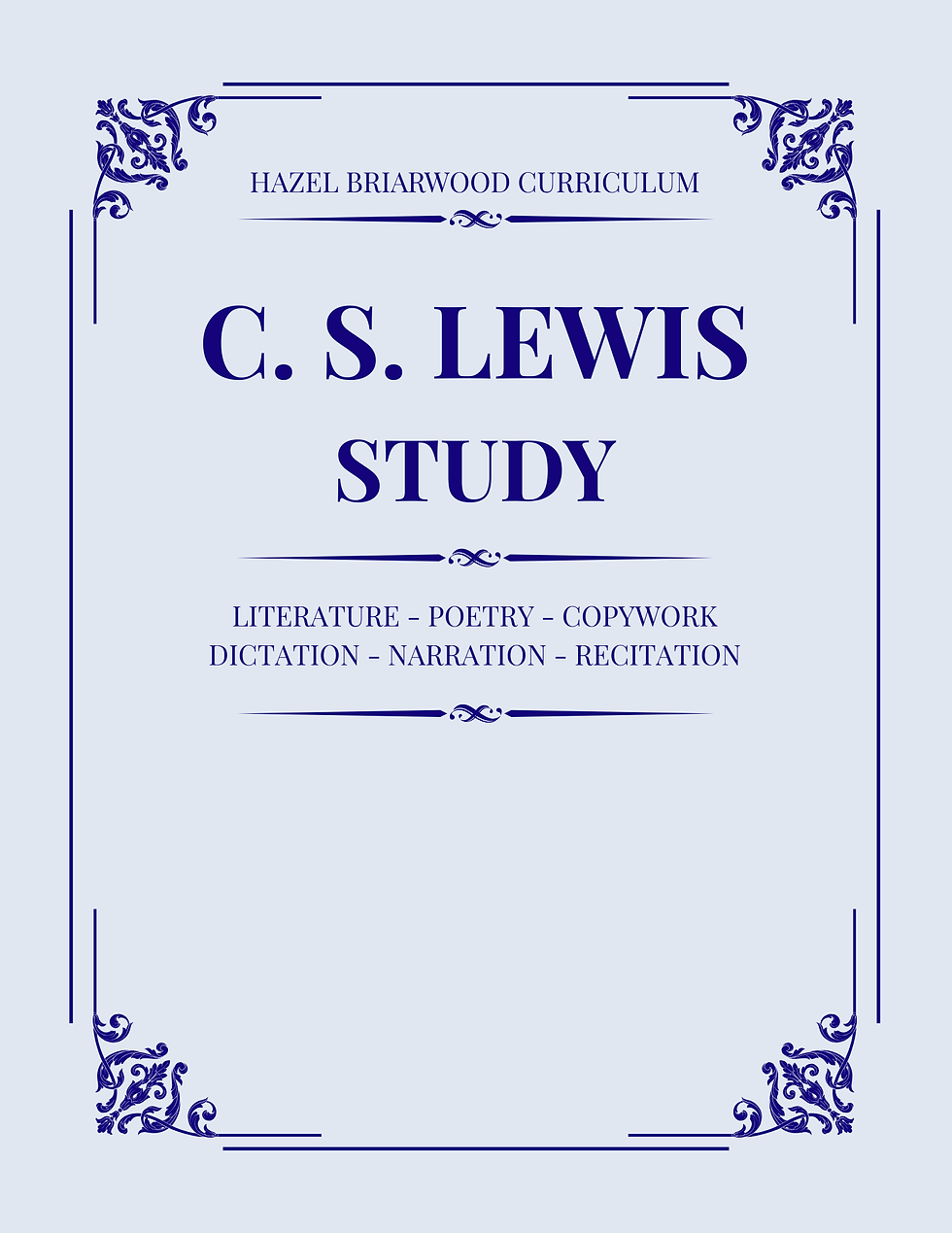 C.S. Lewis study homeschool high school literature curriculum