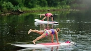 Paddleboard Yoga at Green Valley Lake