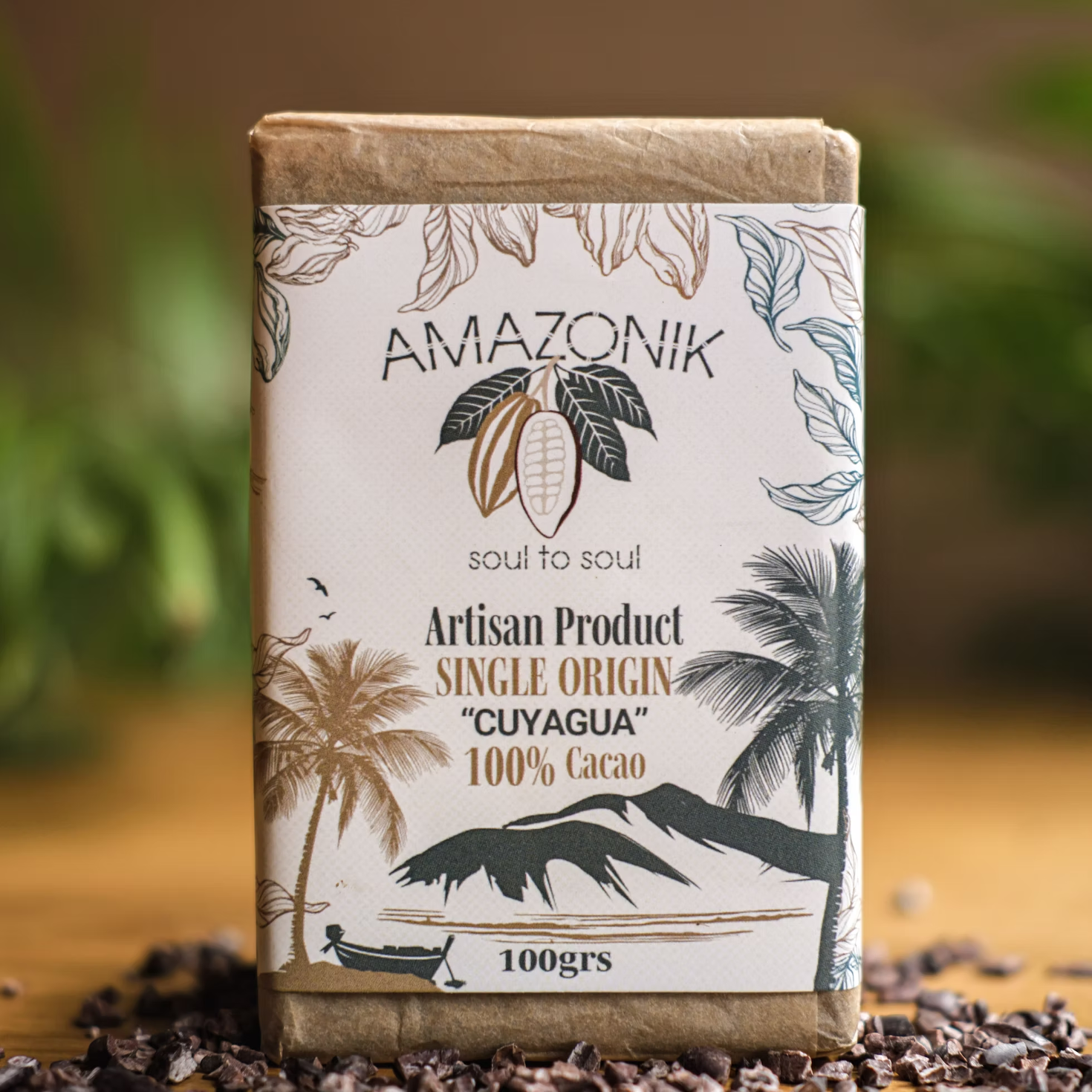 Amazonik Cacao Paste: CUYAGUA 100g