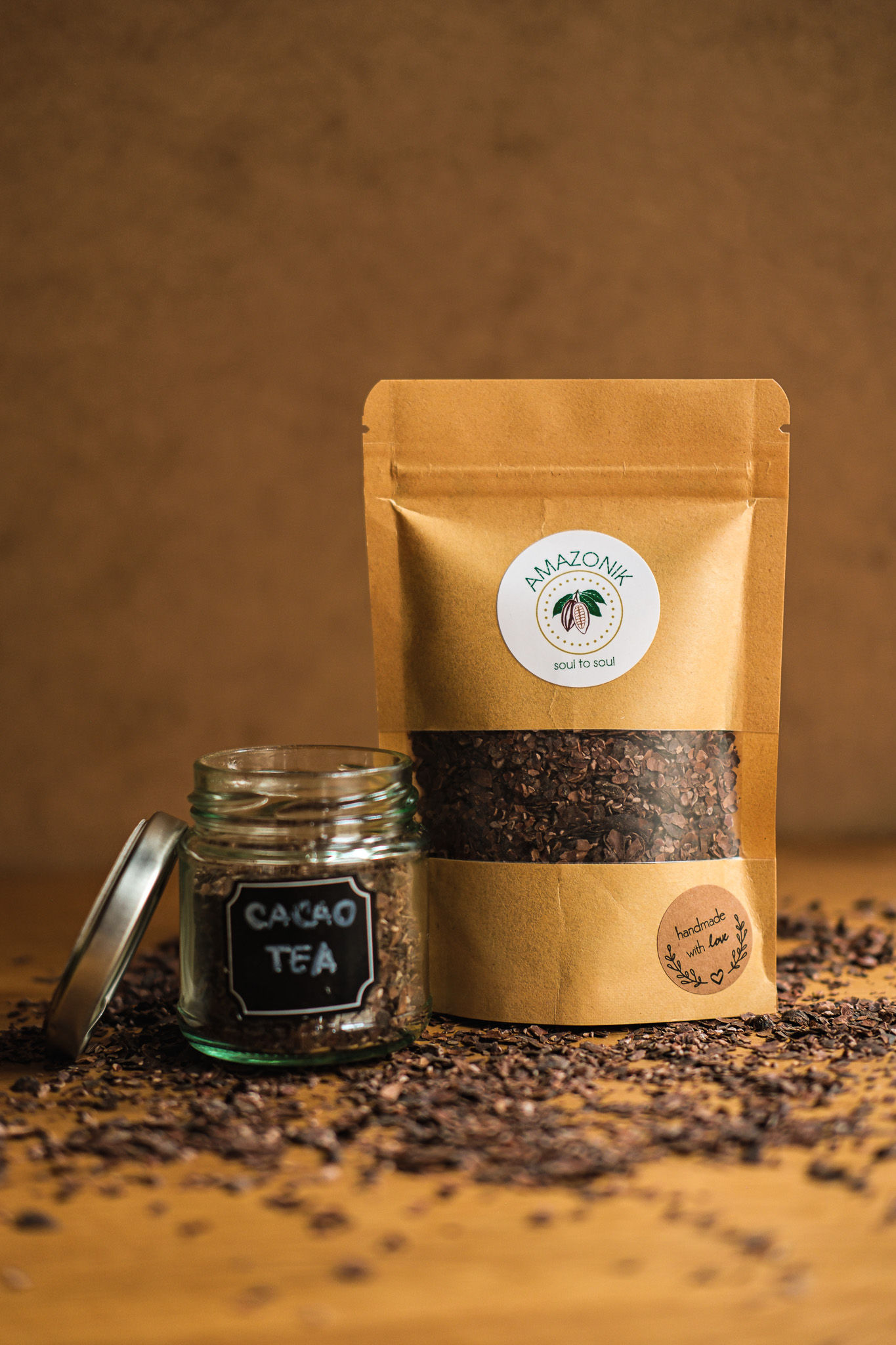 Amazonik Loose Husk Cacao Tea 100gr