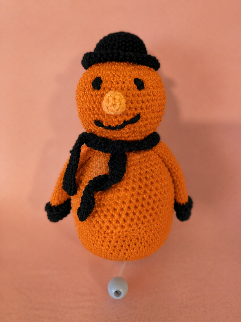 Miniaturbild: Pesonalisierter Schneemann "Edi" mit Musikdose
