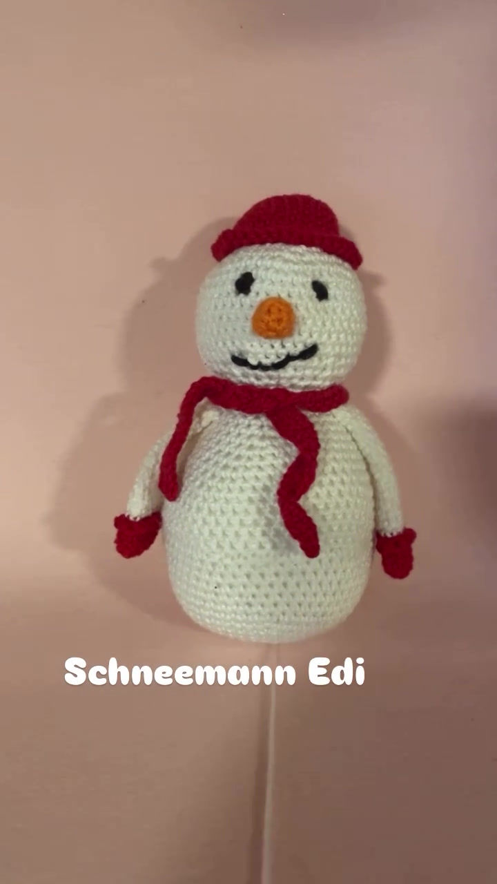 Miniaturbild: Personalisierter Schneemann "Edi" ohne Musikdose