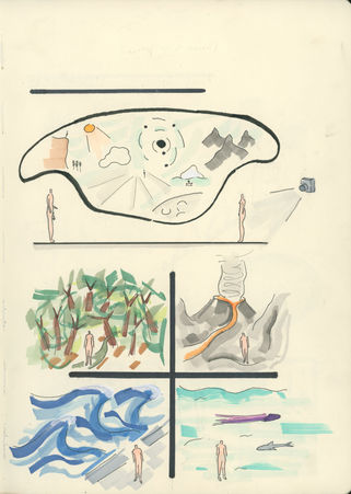 The monkey out of its element