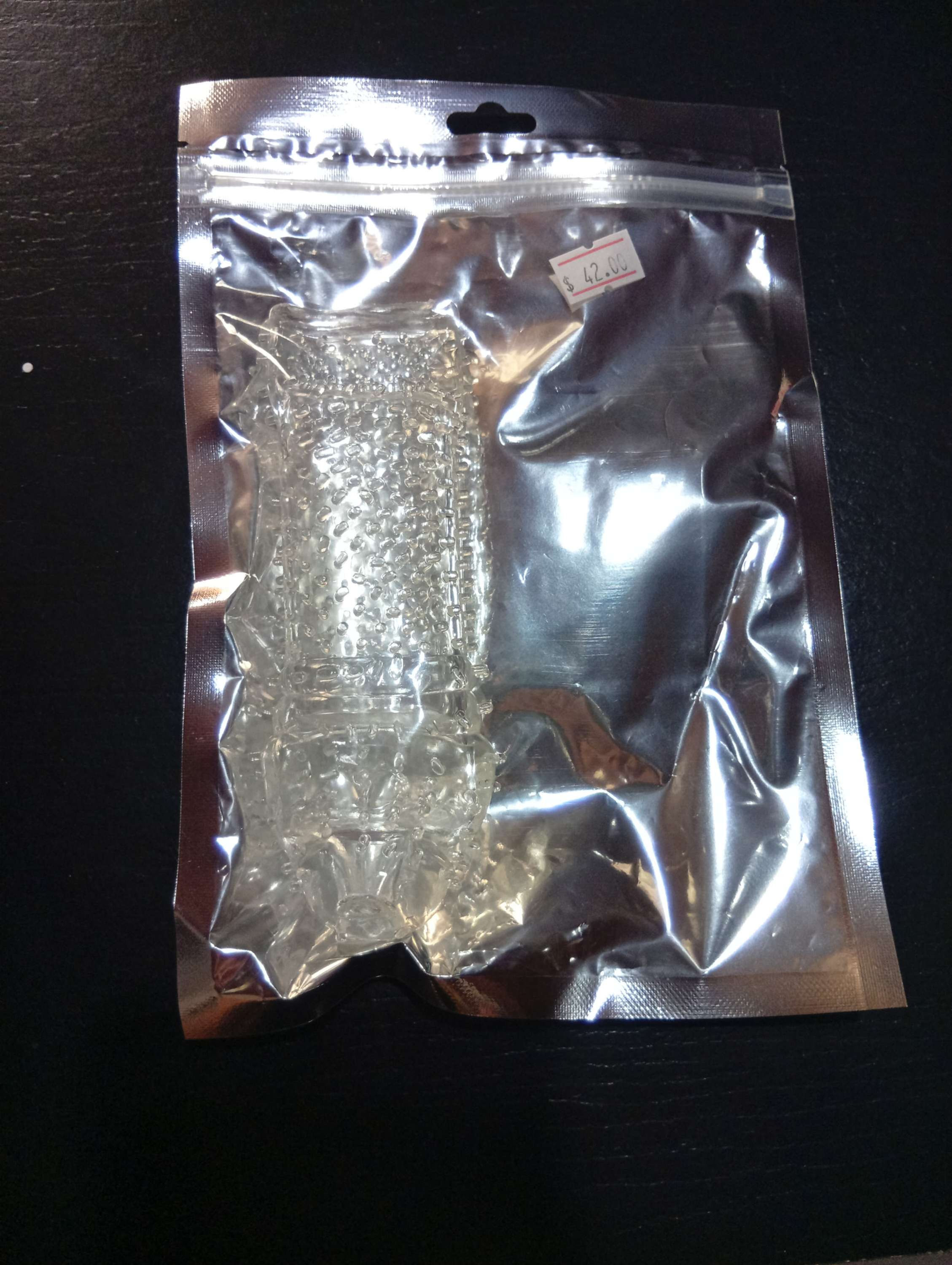Capa Peniana Texturizada 14,5 X 3,5Cm Sexy Import