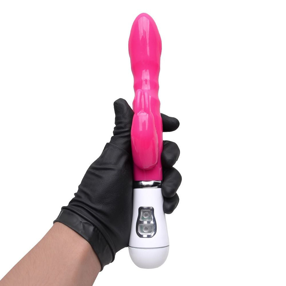 Miniatura: Vibrador Silicone Rabbit 8 Vibrações Vipmix
