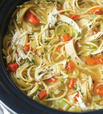 Slow Cooker Chicken Noodle Soup
