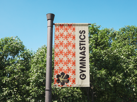 GYMNASTICS FLAG MU2