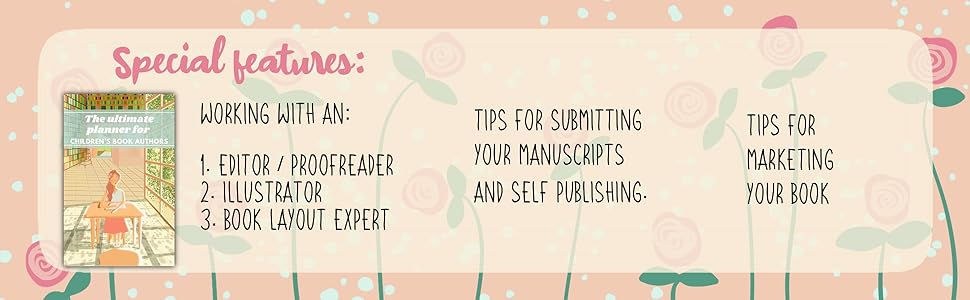 What are the special features of 'The Ultimate Planner for Children's Book Authors'?