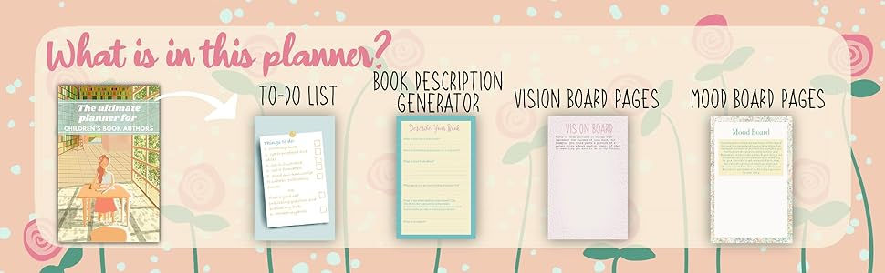 What is in 'The Ultimate Planner for Children's Book Authors'?