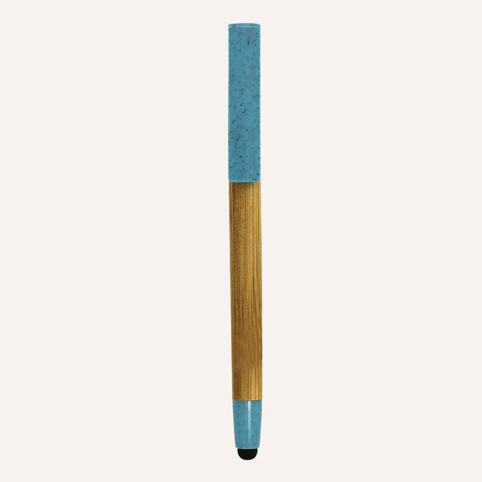 Miniature : Stylo en Bamboo avec Support Téléphone
