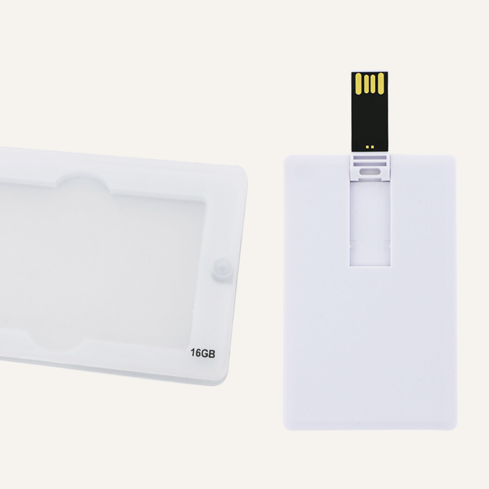 Miniature : Clé USB Carte 16 GB en Plastique