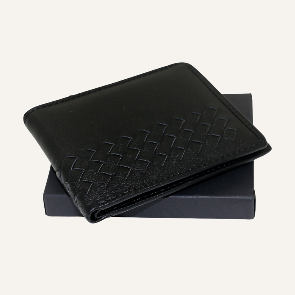 Miniature : Porte Monnaie en Similicuir Noir