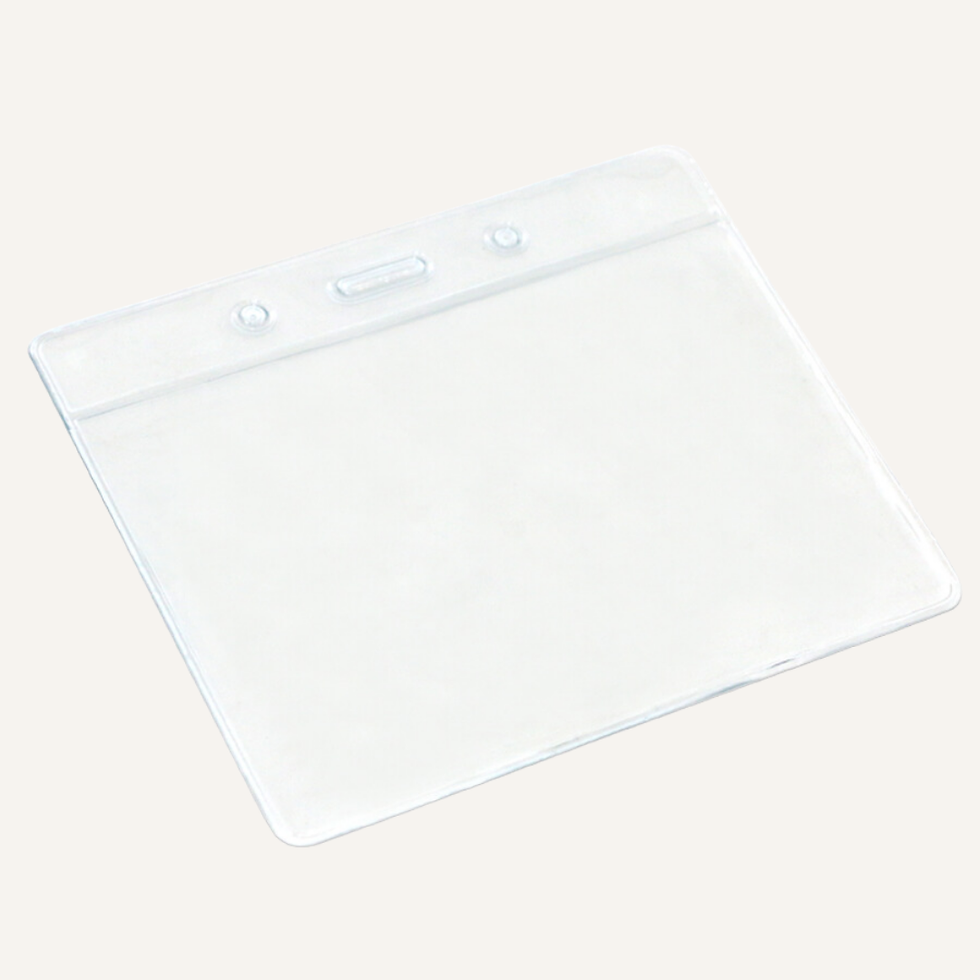 Miniature : Porte-Badge en Plastique Horizontal