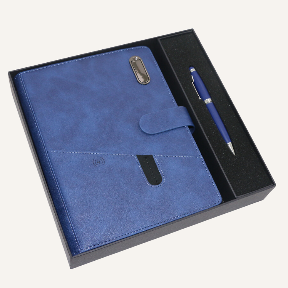 Miniature : Coffret Notebook Publicitaire avec Powerbank et USB