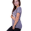 Thumbnail: Grey Women's V-Neck Tee