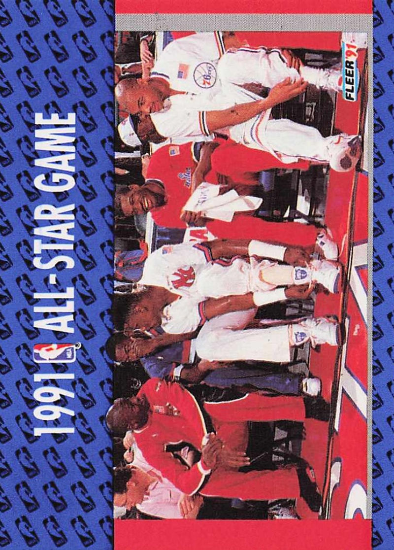 1991 Fleer 1991 Fleer All-Star Game #233 Jordan Barkley Common Basketball Card N
