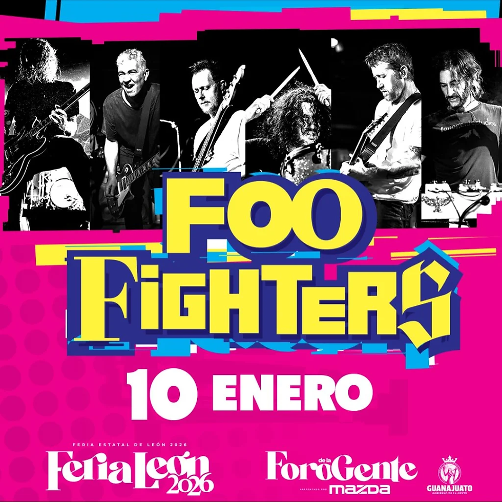 Los Foo Fighters se presentarán en la Feria de León 