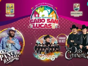 Cartel oficial de Fiestas Tradicionales de Cabo San Lucas