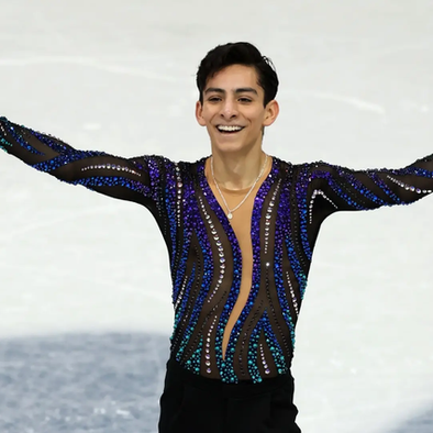 Donovan Carillo pasó a la final en los Juegos Olímpicos de Invierno