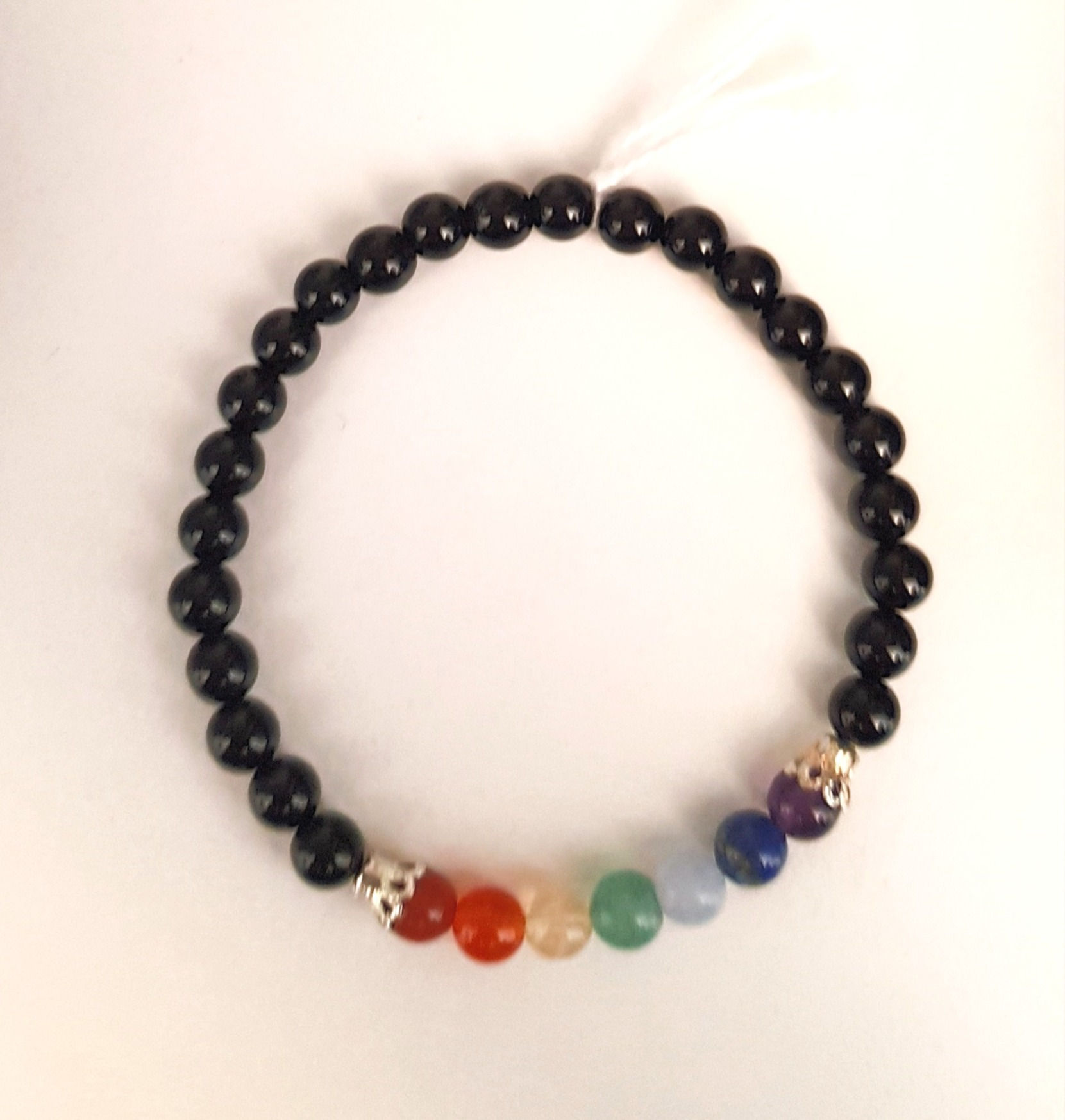 Bracelet Chakras -Onyx Noir