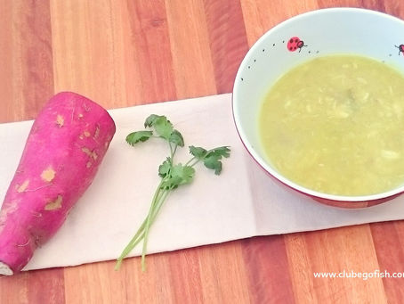 #07 Tilápia do meu jeito: Caldo de Tilápia com Batata Doce