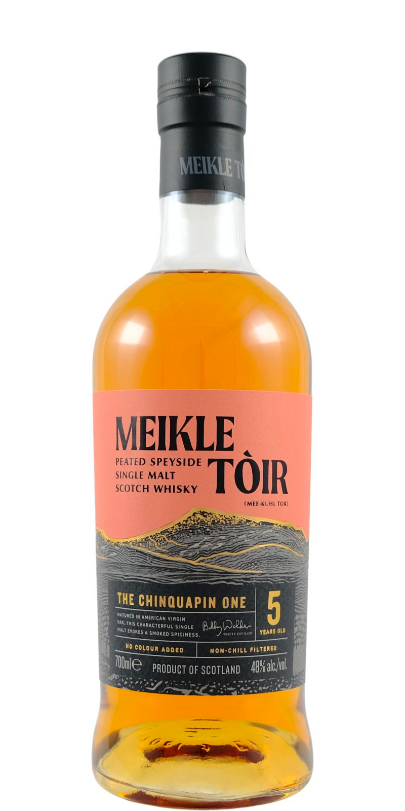 Meik Toir 5 YO The Chinquapin One 48% (OB, GlenAllachie)