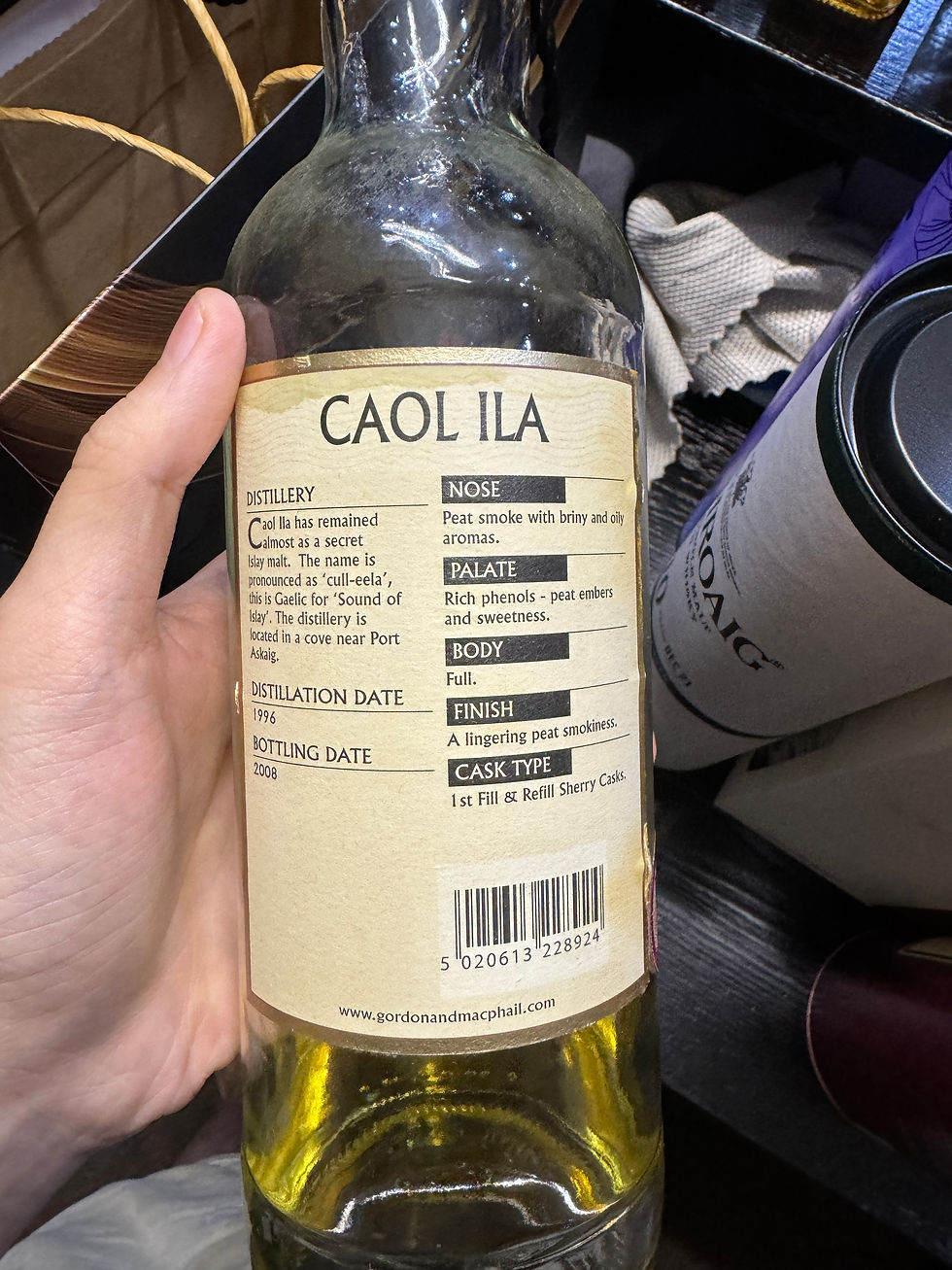 Caol Ila 1996/2008 11YO 43%