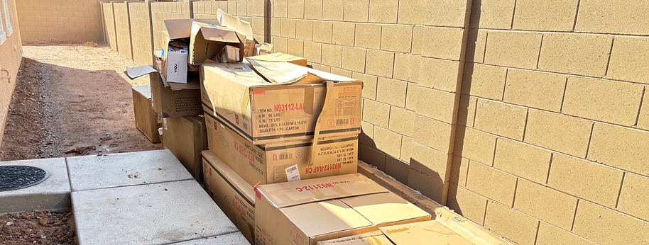 gilbert arizona junk removal boxes furniture trash appliances