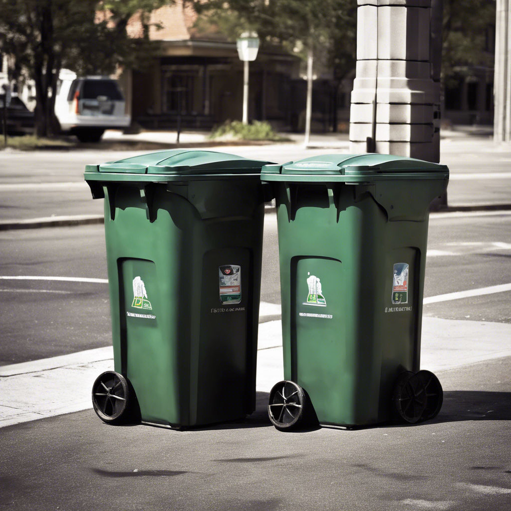 trash can curbside service trash valet