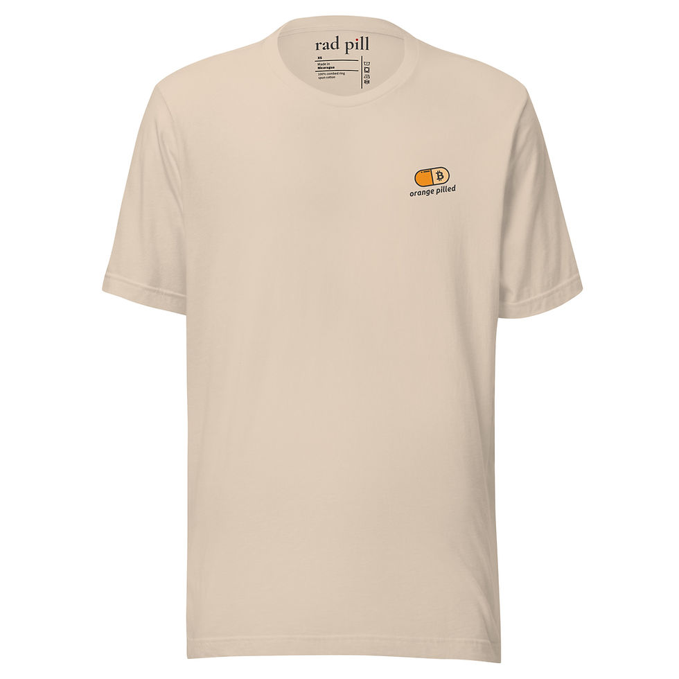 Thumbnail: Orange Pilled t-shirt