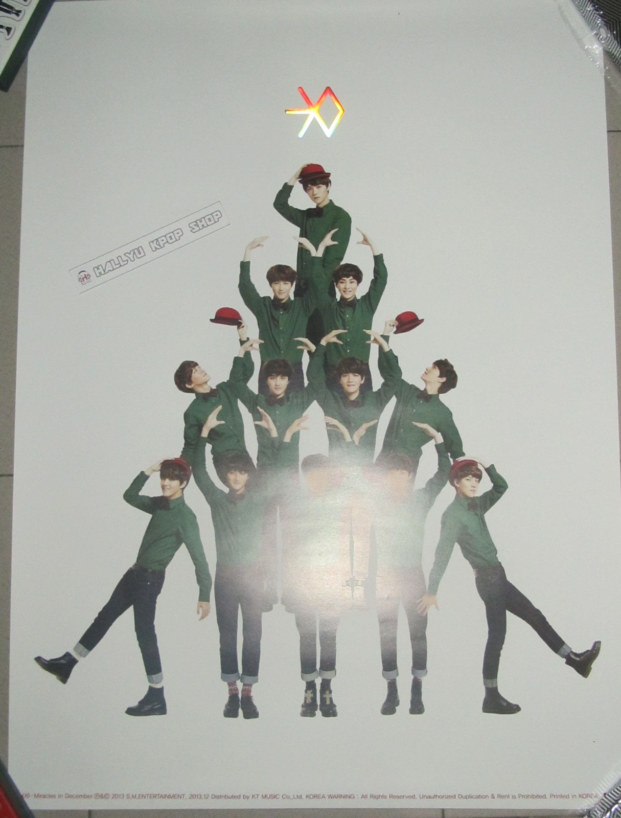 EXO-K Miracle In December Poster