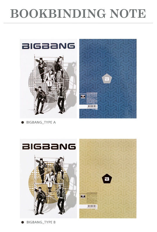 Thumbnail: BIGBANG - NOTE BOOK BINDING