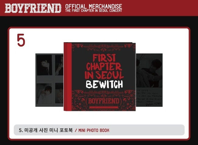 Thumbnail: Boyfriend Bewitch Mini Photobook