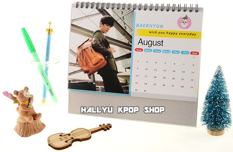 Thumbnail: EXO - Baekhyun Grey 2015 CALENDAR