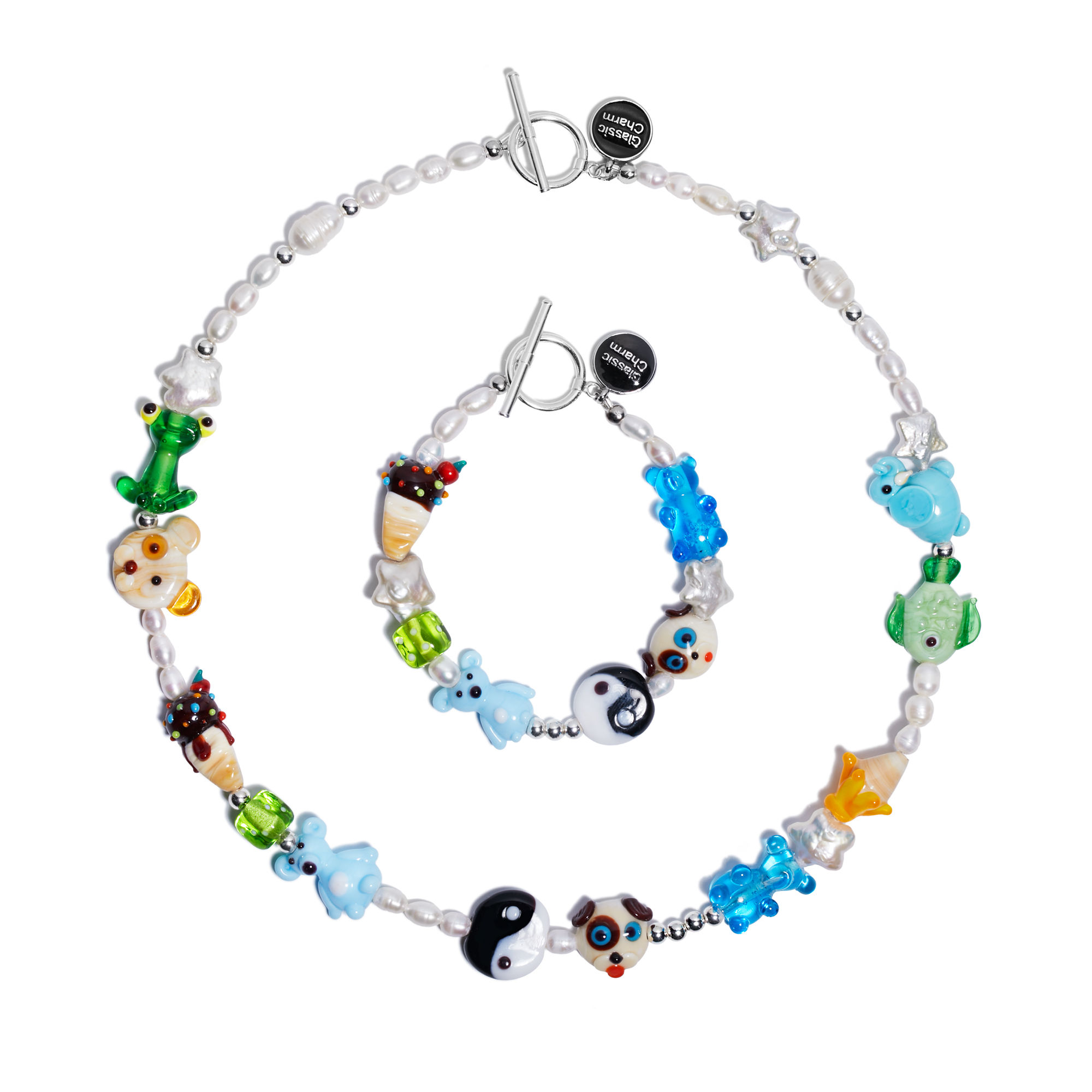 The King Kai Necklace and Bracelet Matching Set