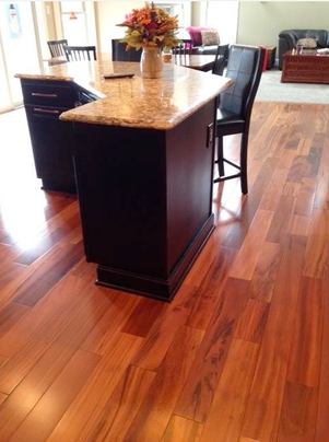 Tigerwood Hardwood Floor