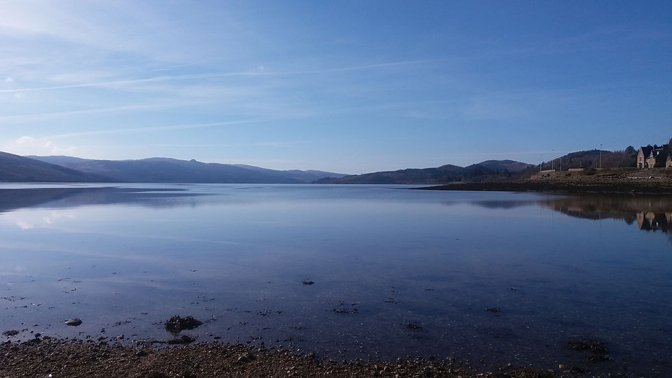 Look down Loch Fyne from Inverary