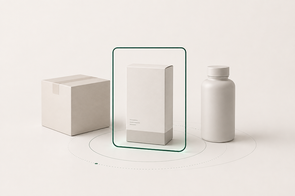 Packaged goods subject to German packaging compliance