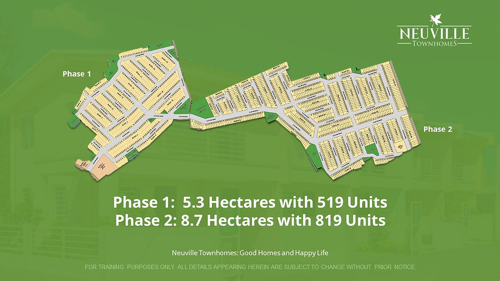 Neuville Townhomes Tanza Cavite - House and lot in the philippines
