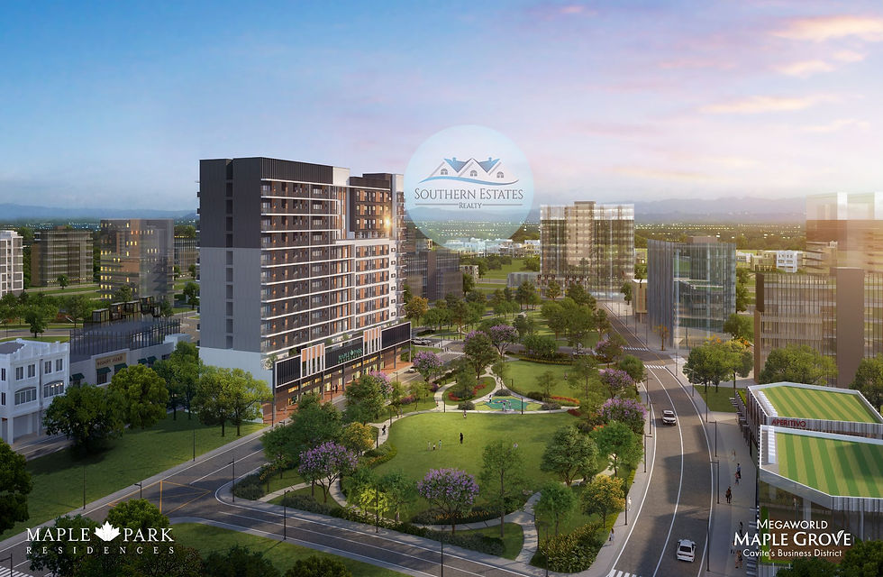 Condo facing the park - Megaworld Maple Park Residences in General Trias Cavite