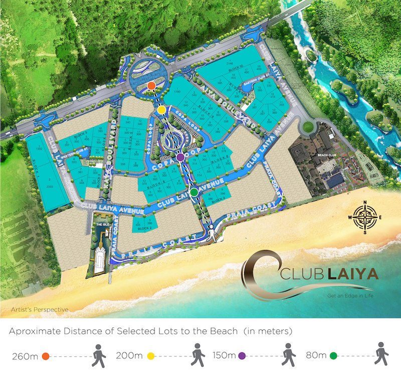 club laiya - residential commercial beac