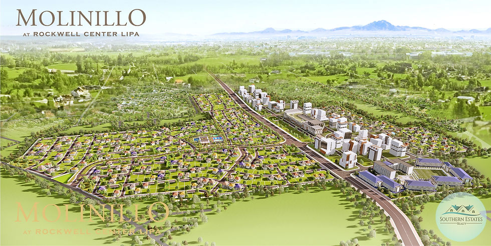 Molinillo at rockwell center lipa - residential lot in lipa batangas