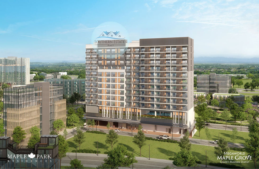 Condo facing the park - Megaworld Maple Park Residences in General Trias Cavite