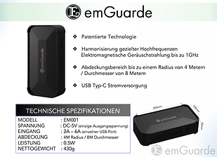 emGuarde Specifications