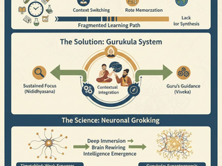 From Pattern Matching to Prajna: Grokking, Gurukulas, and the Emergence of Intelligence