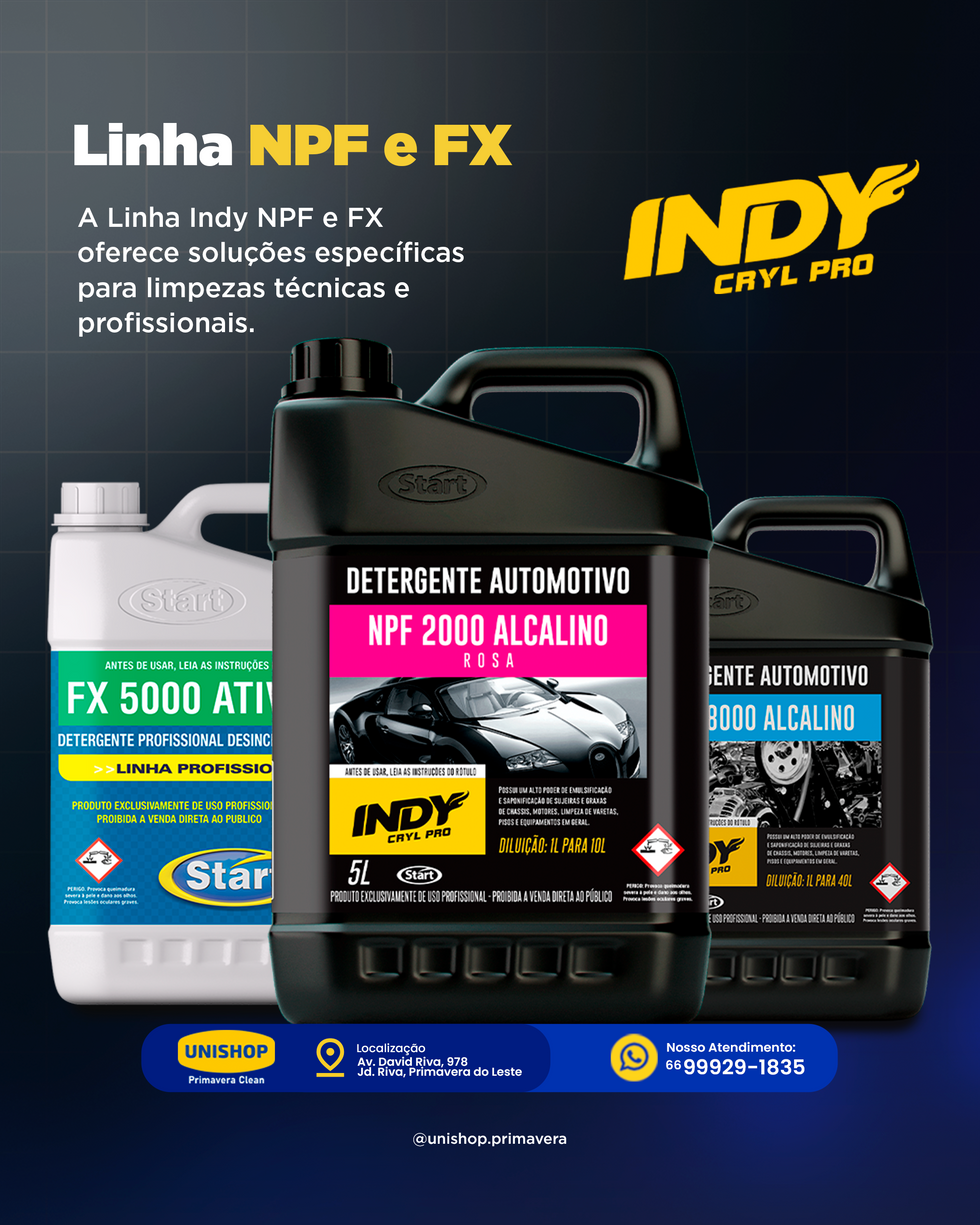 08 Linha Indy NPF e FX