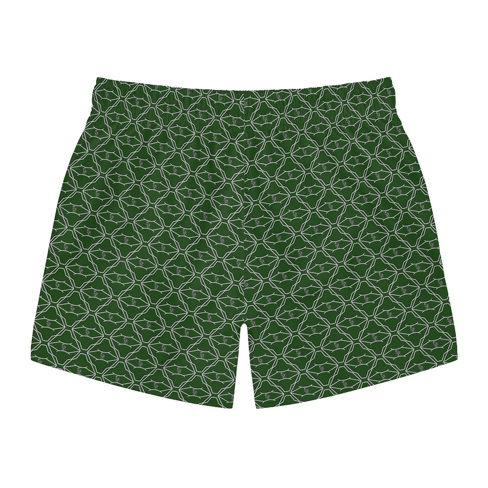 Thumbnail: Liveezy Studios Logo Pattern Swim Trunks (AOP)