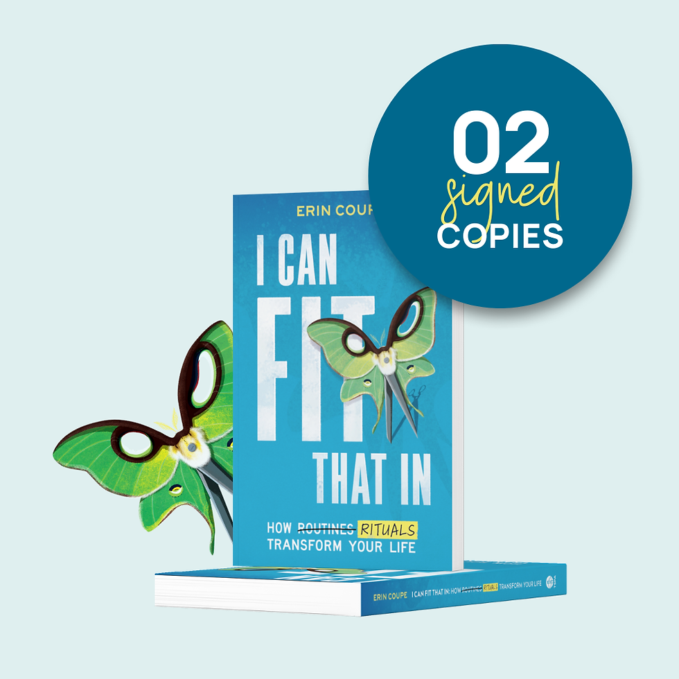 Erin Coupe I Can Fit That in 2 Signed Copies