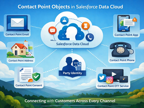 Contact Point Objects in Salesforce Data Cloud: How Customer Connections Are Modeled the Right Way
